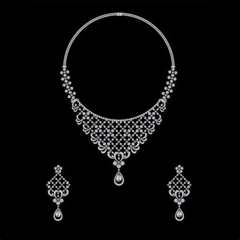 Diamond Necklace Set Designs For Every Style Preference Wedbook Vlr Eng Br