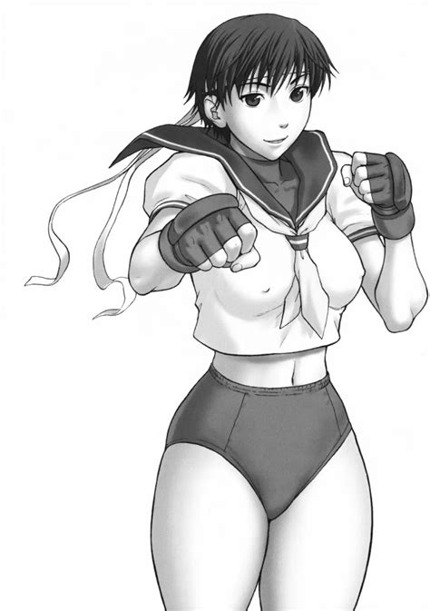 Bakuretsu Fusen Denkichi Kasugano Sakura Capcom Street Fighter Artist Request Highres