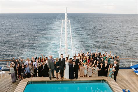 A Wedding On A Cruise The Destination Wedding Blog Jet Fete By