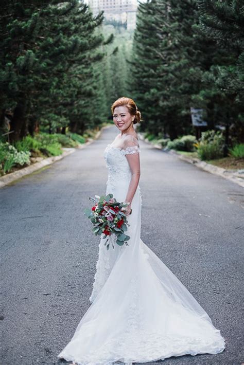 A Classic Romantic Tagaytay Wedding In Pink And Maroon Tagaytay