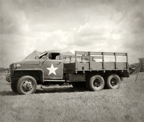 Old Army Truck Stock Image Everypixel