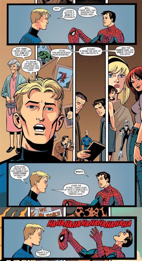 4 Spider Man Reveals His Identity To Johnny Storm And He Cant Believe That Someone As