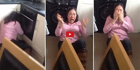 Watch This Mom Freak Out When Her Son Surprises Her After Years Apart