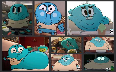 Gumball Weight Gain Collection By Ale2204 On Deviantart