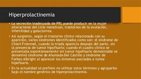 Hiperprolactinemia Y Sop
