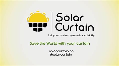 Solar Curtain Worlds First Solar Panel In Real Curtain Shape Youtube