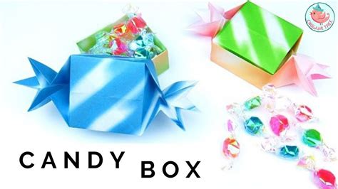 Origami Candy Box Tutorial How To Fold Origami Candy Paper Box