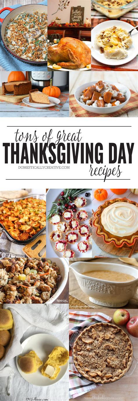 Like if your neighbor invites you for dinner. Thanksgiving Day Recipes | Domestically Creative