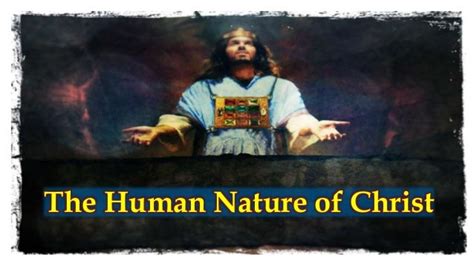 Human Nature Of Christ