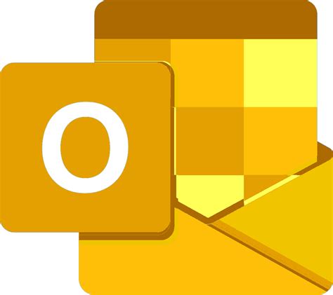 Office 365 Outlook Yellow Icon Roffice365