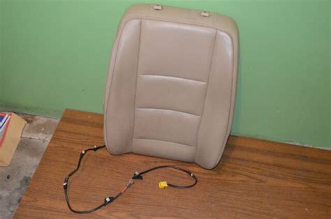 07 09 Ford Fusion Right Front Passenger Side Seat Back Tan Leather Ebay