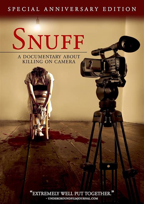 Snuff A Documentary About Killing On Camera Special Edition Reino