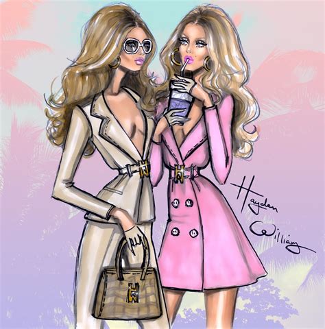 Hayden Williams Fashion Illustrations Power Of Two By Hayden Williams