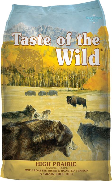 But in their short time taste of the wild has only had one case of a recall. Taste of the Wild High Prairie Grain-Free Dry Dog Food at ...