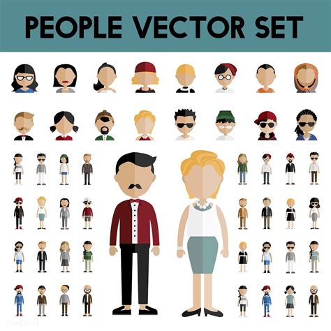 Illustration of diverse people | free image by rawpixel.com | Vector ...
