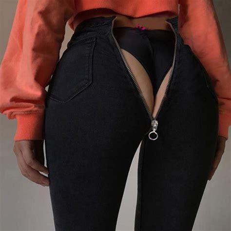 Zipper Women S Sexy Jeans On Storenvy