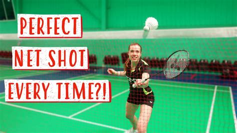 How To Hit A Perfect Doubles Net Shot Every Time Badminton Net Cord