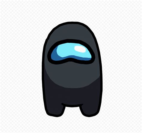 Black Among Us Character Hd Just Start A Local Game By Yourself Or