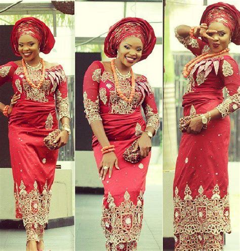 Check Out Beautiful Aso Ebi Styles With George Igbo Attire In 2020 African Traditional Dresses