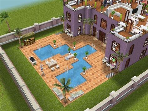 This tropical house idea for the sims looks absolutely relaxing and seems like the best place to just kick back and have a martini with some friends. 17 Best images about Sim Freeplay on Pinterest | Pool ...