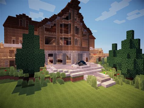Wisconsin Log Cabin Vacation Home Minecraft Map