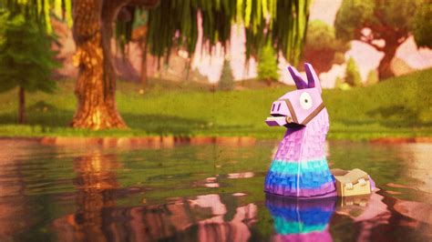 Llama Fortnite Battle Royale Video Game 3840x2160 Wallpaper