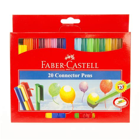 Faber Castell 20 Connector Pens Fred Aldous