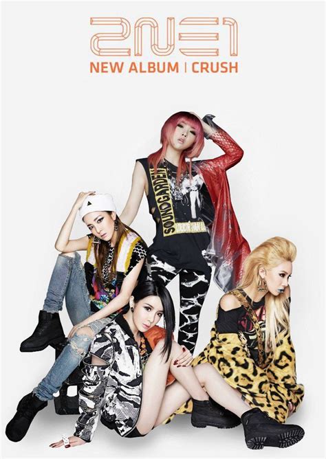 2ne1 Crush Print Ad 2ne1 South Korean Girls Korean Girl Groups
