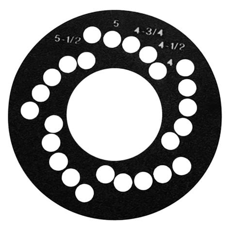 Chassis Engineering Ce8126 Bolt Circle Template