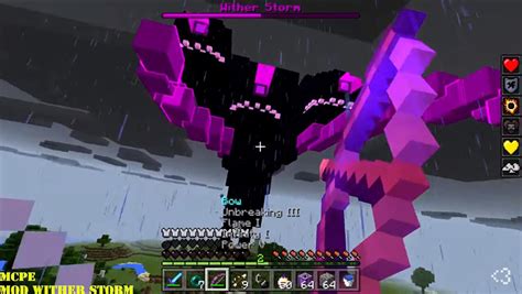 Descarga De Apk De New Wither Storm Skins And Mod Para Android