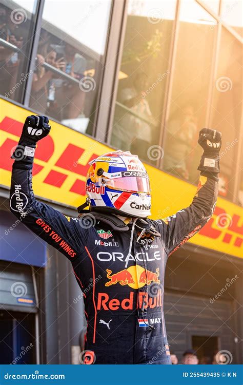 Max Verstappen Of Red Bull Racing Wins The The Formula 1 Dutch Grand