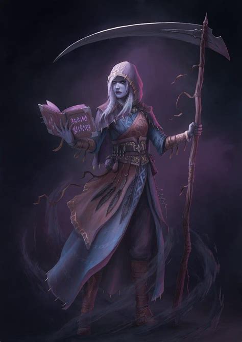 Art Athera Moon Elf Necromancer Commissions Are Open Dnd Moon