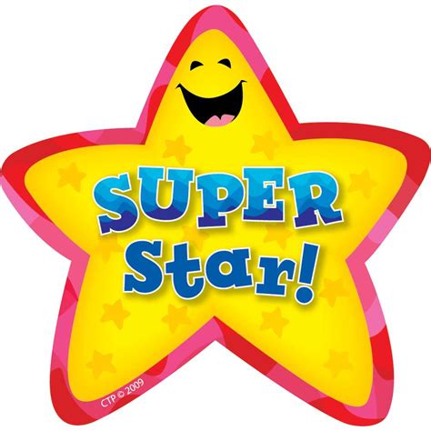 Super Star Reward Badges Ctp1070