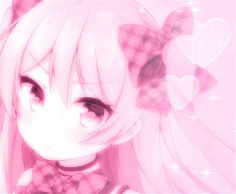 Aesthetic Pink Anime Girl Anime Girl