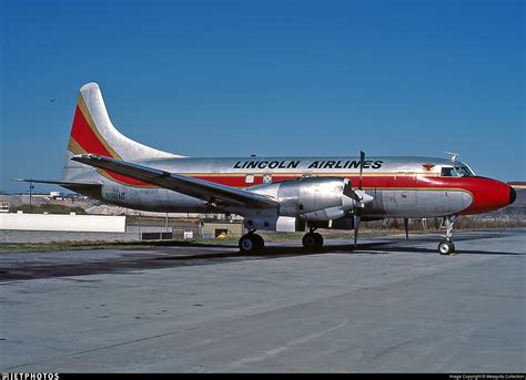 N5816 Convair Cv 580fscd Lincoln Airlines Mesquita Collection