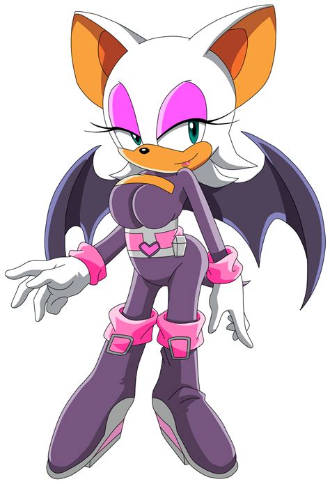Sonic X Fan Artwork Rouge Sonic Heroes Outfit By Aquamimi123 On