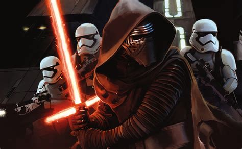 Star Wars Episode Vii The Force Awakens Artwork Kylo Ren