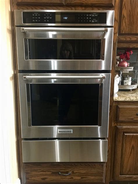 While you don't have to strip the cabinets to retain restore cabinets, you do have to clean them thoroughly. Wall Oven Filler Strip for a Kitchen Aid Wall Oven, Model ...