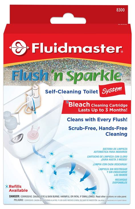 Fluidmaster P Flush N Sparkle Automatic Toilet Bowl Cleaning System Septic Ebay