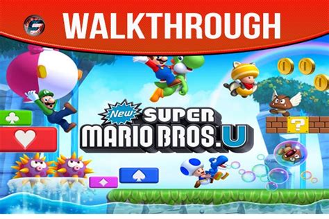 New Super Mario Bros U Walkthrough And Wiki Guide Gamerfuzion