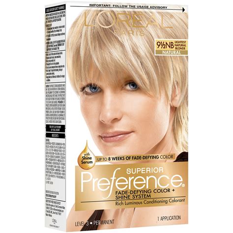 Lóreal hair color price table. L'Oreal Paris Superior Preference Permanent Hair Color, 9 ...