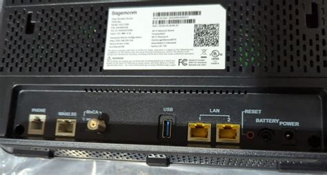 Sagemcom Fast 5290 Fiber Wireless Router Fwr226e Ebay