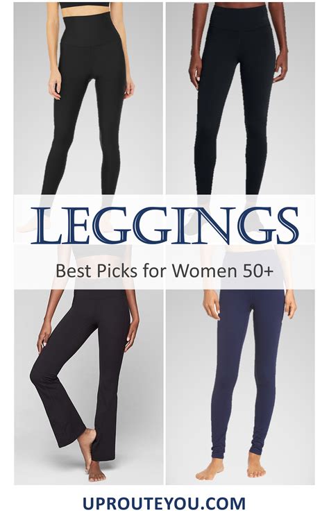 Best Leggings To Wear As Trousers For Women Over 50