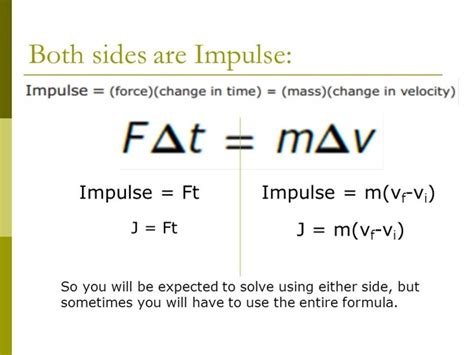 How To Find Final Velocity With Impulse