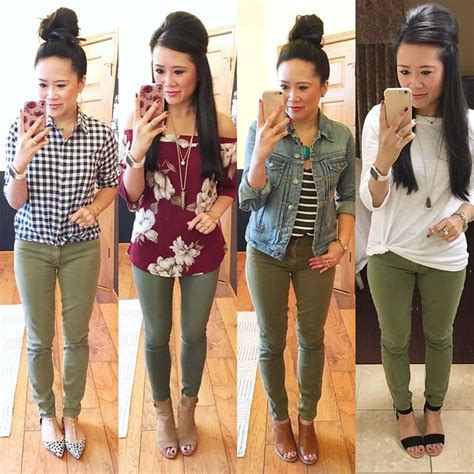 How To Style Olive Pants Olive Pants Outfits Outfit Formula 6
