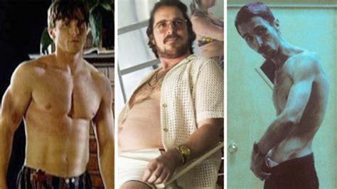 Christian Bale Weight Stars Transformations On Show Au