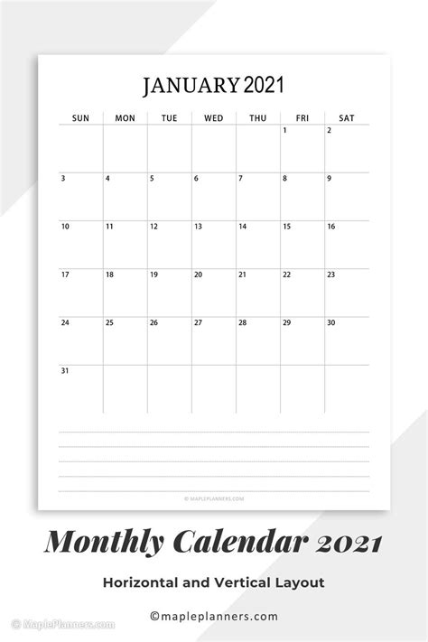 Free Printable Calendar 2021 Vertical May 2021 Vertical Calendar