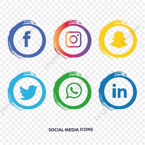Download Facebook Twitter Instagram Icons Png Png And  Base