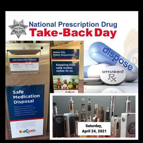 Apr 24 Dea Drug Take Back Day Union City Ca Patch