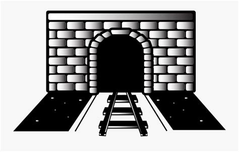 Train Tunnel Clipart